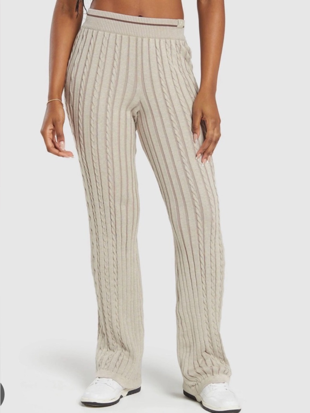 Gymshark Rest Day Cable Knit Pants